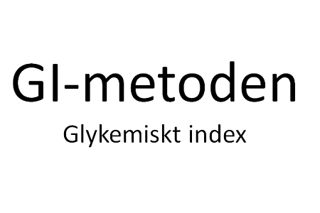 GI-glykemiskt index