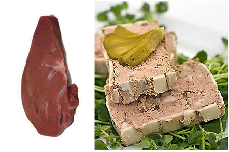 Kalvlever & dansk leverpastej Kalvlever & dansk leverpastej